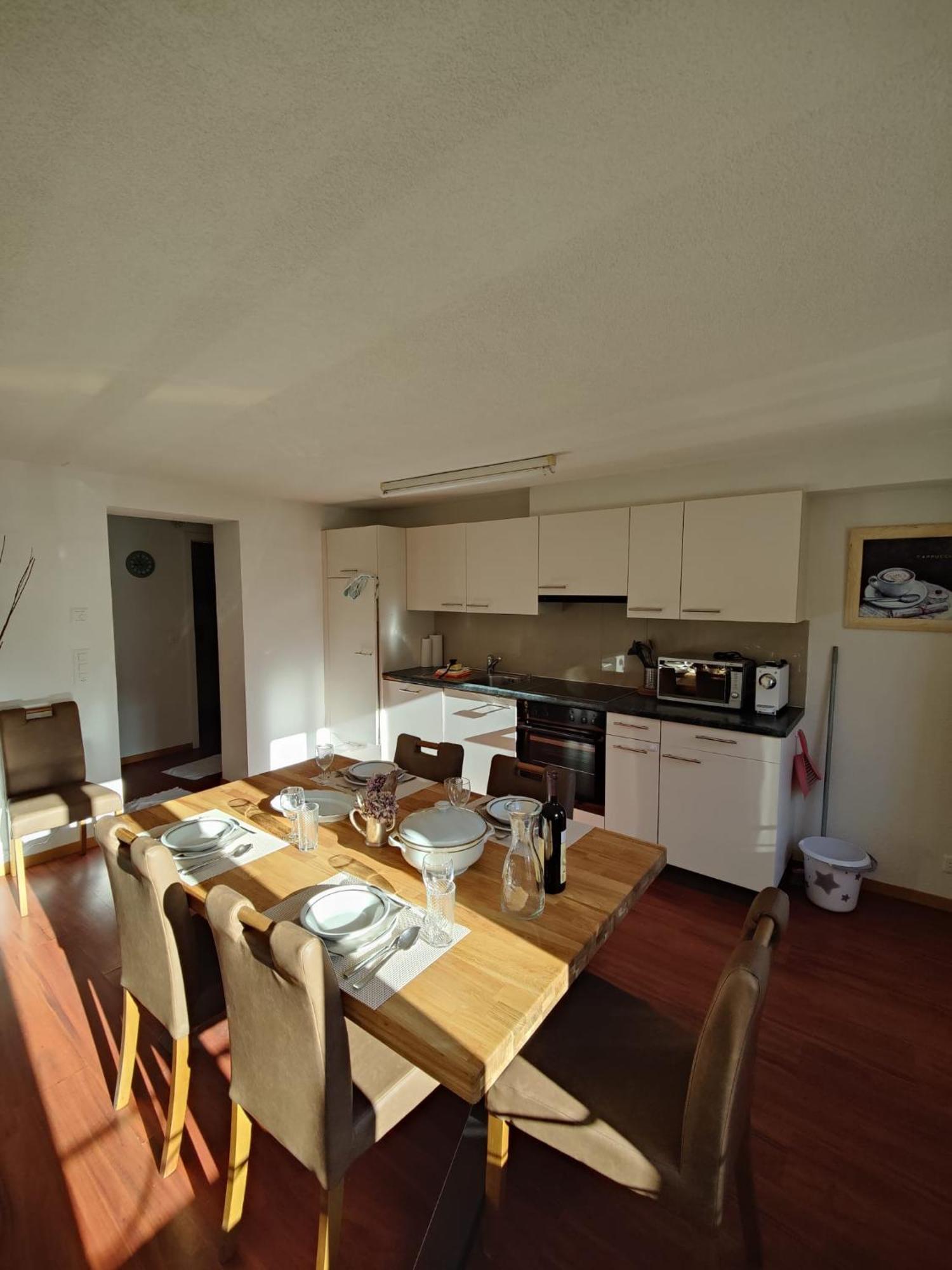 Hubel Apartment 14 Wilderswil Quarto foto