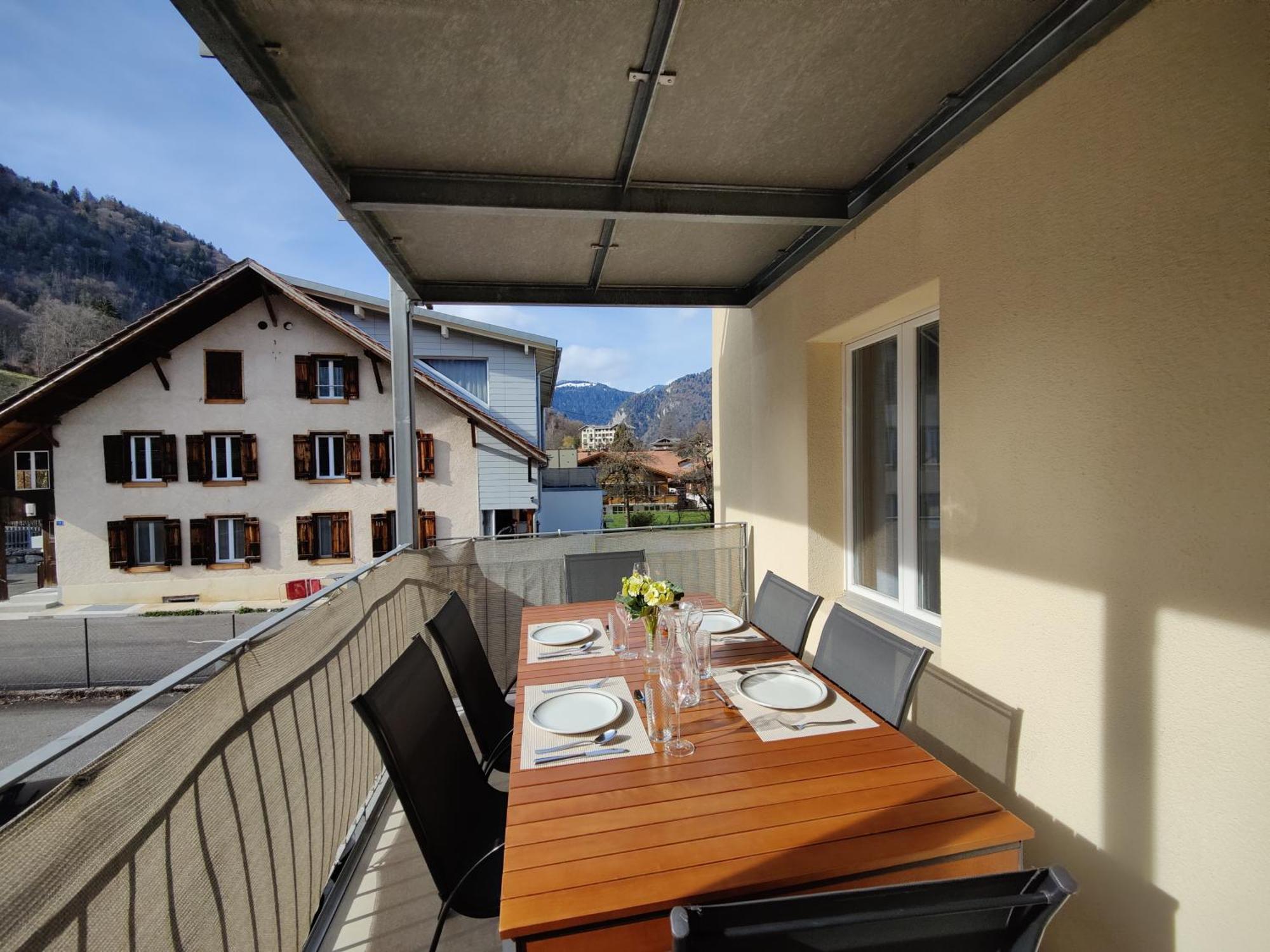 Hubel Apartment 14 Wilderswil Quarto foto
